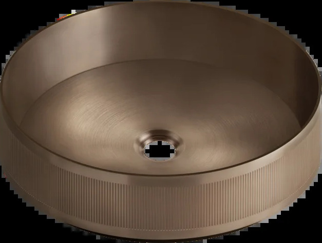 Умывальник 65601 708 Gessi Venti20 МЕДНЫЙ МАТОВЫЙ PVD