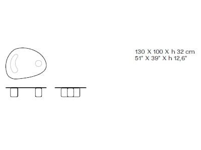Мраморный журнальный столик Naturedesign Home ARCH-00099156 - Вид №13