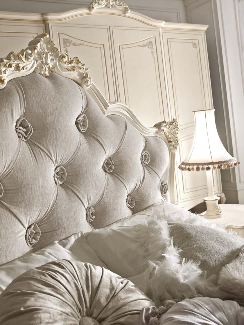 VOLPI Двуспальная кровать с мягким изголовьем Emporio volpi Eclpe010s+20s - Вид №2