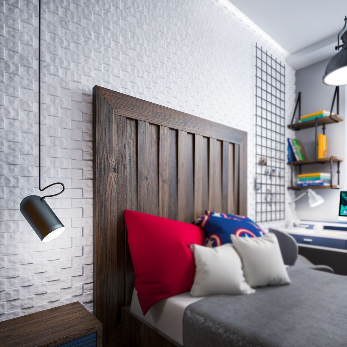 Трехмерное гипсовое покрытие WallDeco E-Nature ARCH-00083215 - Вид №2