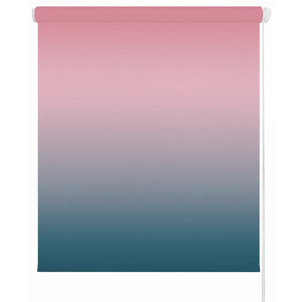 Штора рулонная Градиент 55x170 см цвет сине-розовый DOMLEGRAND STLM-2013397