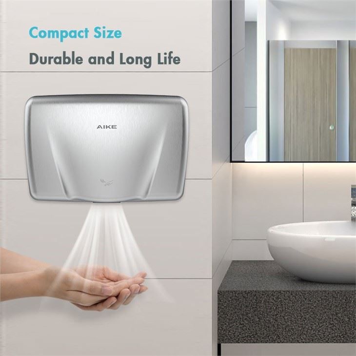Сушилка для рук из нержавеющей стали AIKE AK2803A_418  - Вид №1