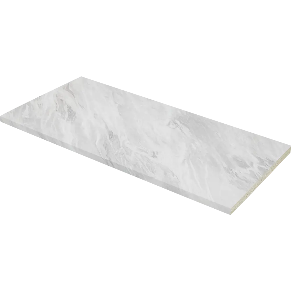 Столешница Delinia Лавант 120x3.8x80 См Дбсп/дсп Цвет Светло-серый ДСП Прямой угол STLM-2117844 - Вид №4