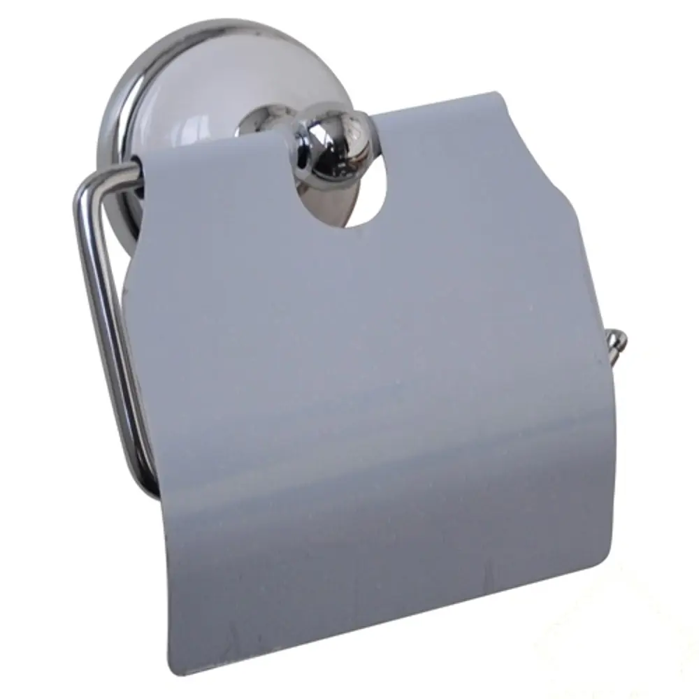 Держатель для туалетной бумаги "White", с крышкой, цвет хром Santreyd STLM-2071559