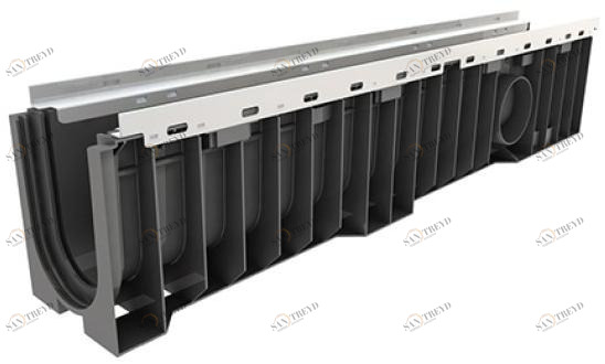 ACO PASSAVANT Дренажный канал и элемент из полиэтилена Mufle smart sun-id-1385835