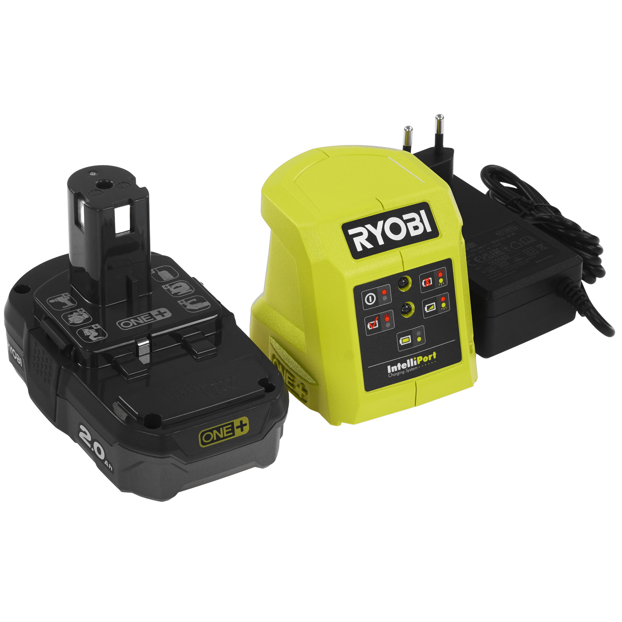 Дрель-шуруповерт Ryobi R18DD2-220S ONE+ 18V 5481209 STDN-0123401 - Вид №6