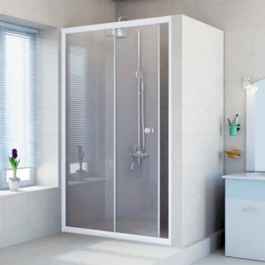 Душевая перегородка 1400 (матовая)