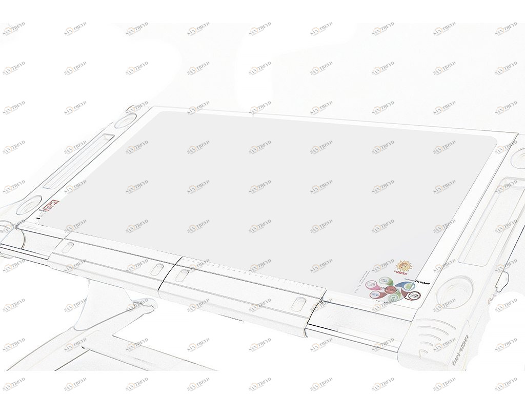 Накладка на парту Mealuх 74х39 см MEALUX  336245 Белый Santreyd 