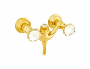 039259.AS0.71 Смеситель для душа с кристаллами сваровски Античное серебро