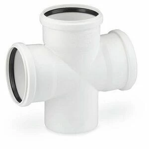 Крестовина 87° RAUPIANO PLUS 100 мм