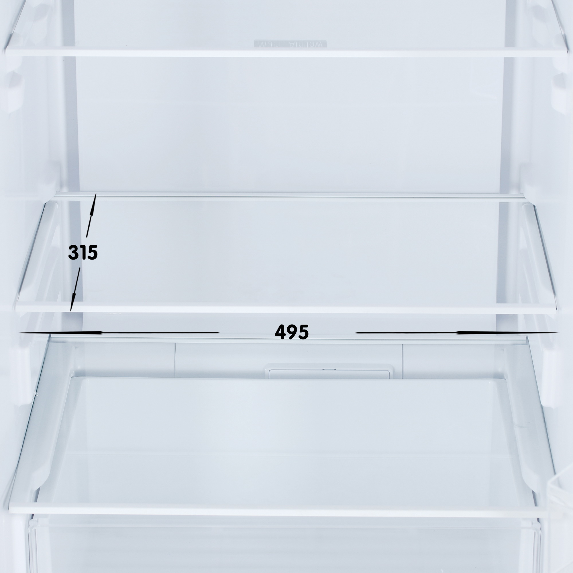 9124967 Холодильник с морозильником   DEXP B4-34AKA серебристый STDN-0015827 - Вид №8