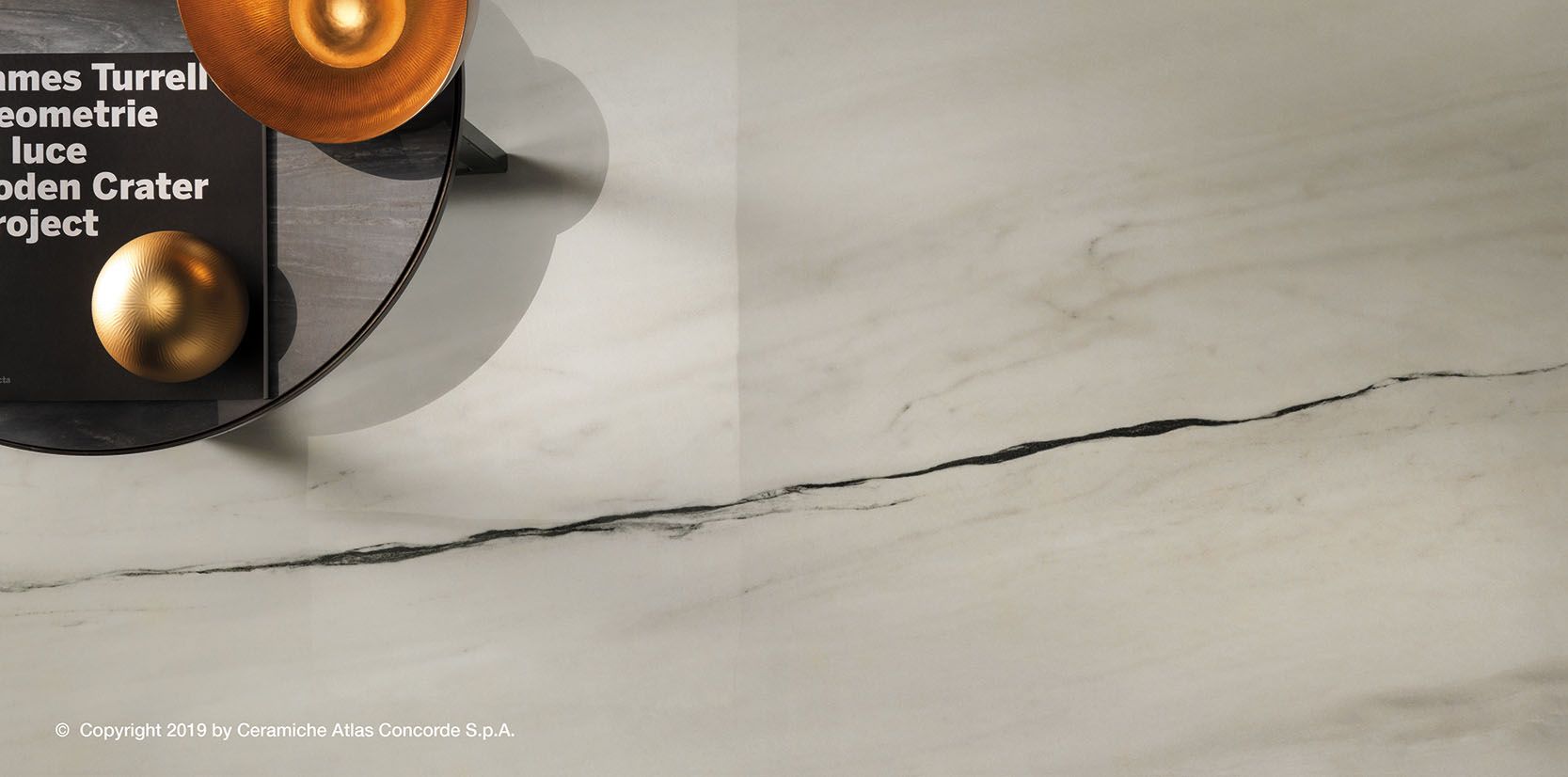 Пол из керамогранита с мраморным эффектом Atlas Concorde Marvel Dream ARCH-00135482 - Вид №6