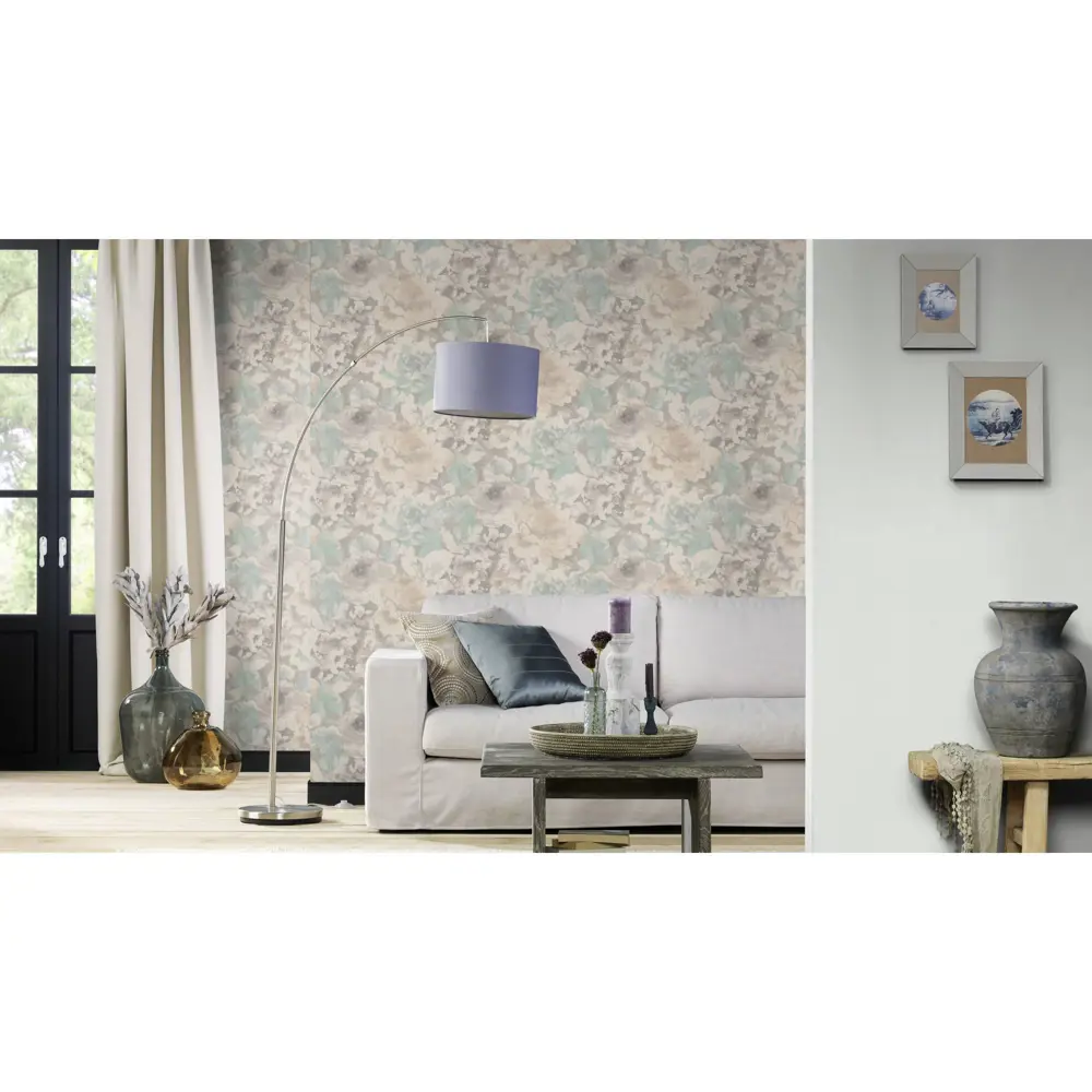 Обои флизелиновые Rasch Florentine зелёные 0.53 м 448603 STLM-2057255 - Вид №2