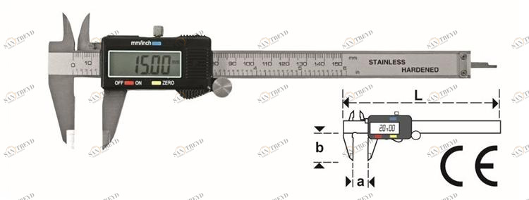 MAURER Электронный штангенциркуль sun-id-1515882