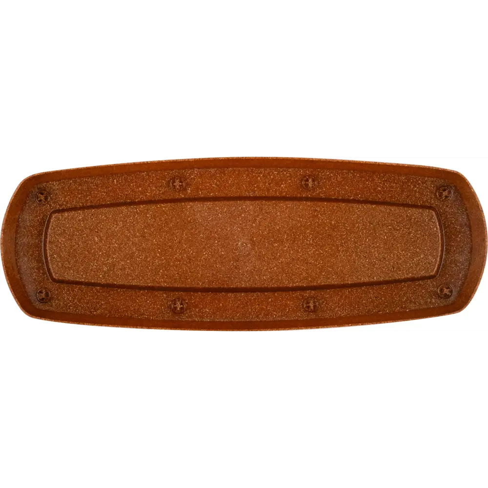 Балконный ящик INGREEN Wood 40 см коричневый овальный 89416386 STLM-1570346 - Вид №4