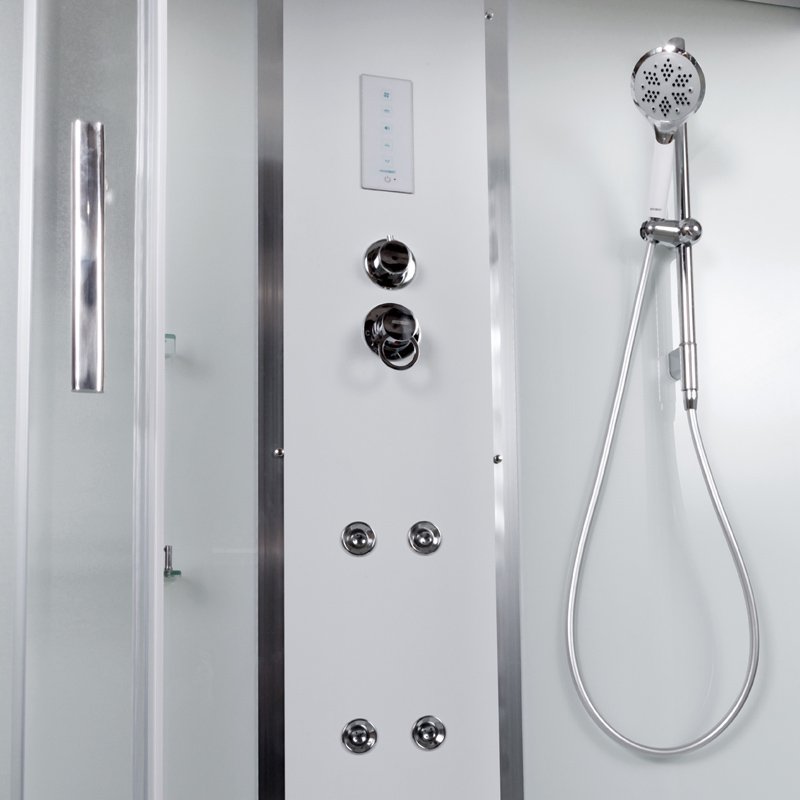 ЕМ1512 R N с гидромассажем (гм.) Душевая кабина DETO Серия EM ЕМ4516 с гм. и эл. - Вид №37