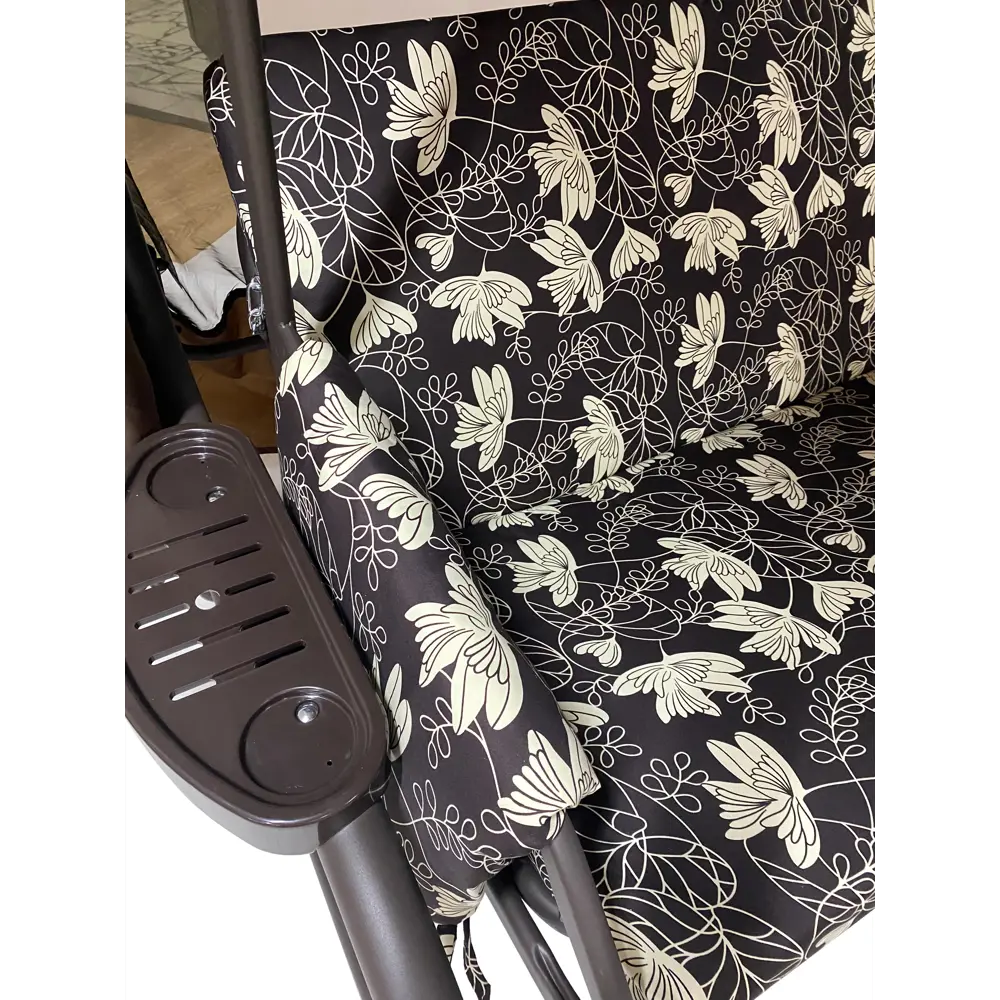Диван-качели садовые Марсель 3-х местные до 350 кг коричневый Santreyd STLM-2125681 - Вид №6