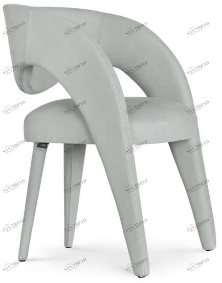 Greenapple Мягкое кожаное кресло с подлокотниками Perfect raw G703137 