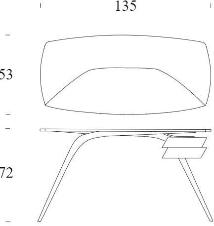 Tonin Casa Деревянный стол с ящиками sun-id-1444744 - Вид №1