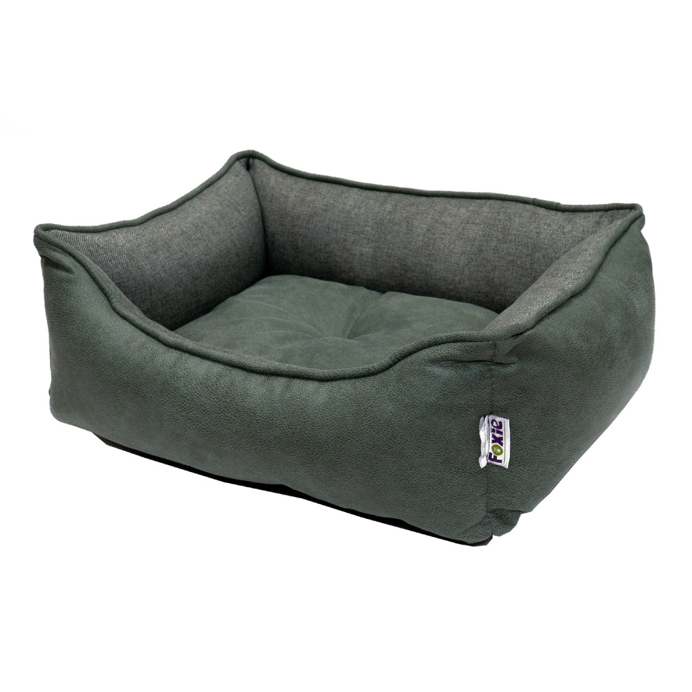 ПР0056979 Лежак для животных Colour 52x41х10см зеленый Foxie 
