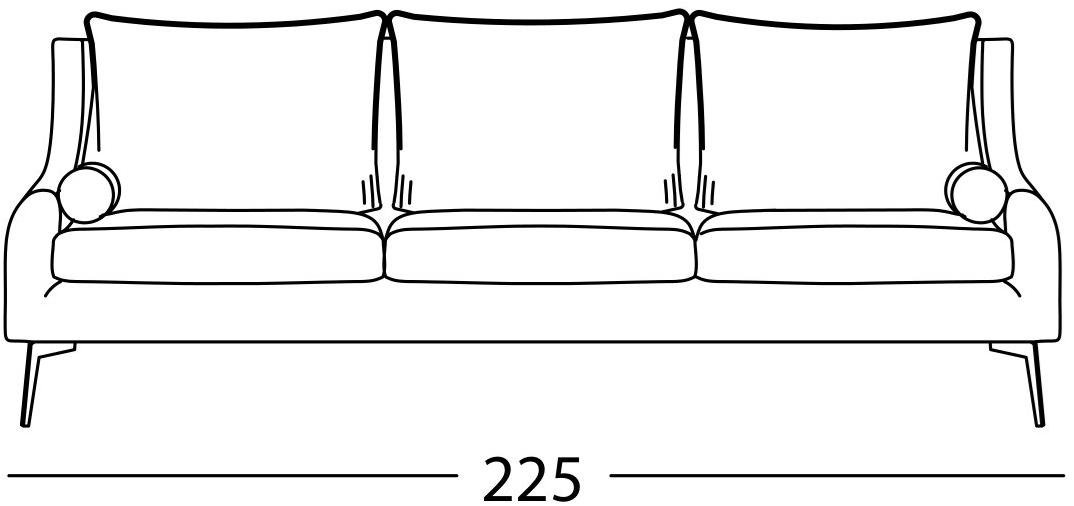 Marac 3-х местный кожаный диван sun-id-1411252 - Вид №3