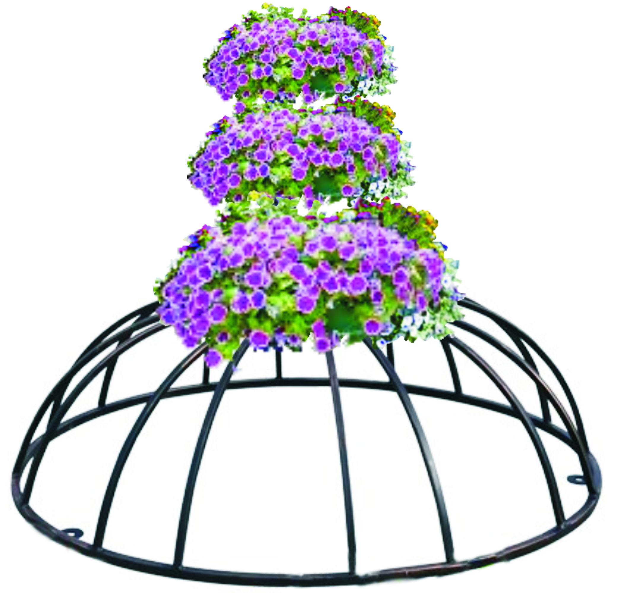 SV301-VO.VP СИЛЬВА-3, велопарковка с кашпо вертикального озеленения LAB.Space  - Вид №2