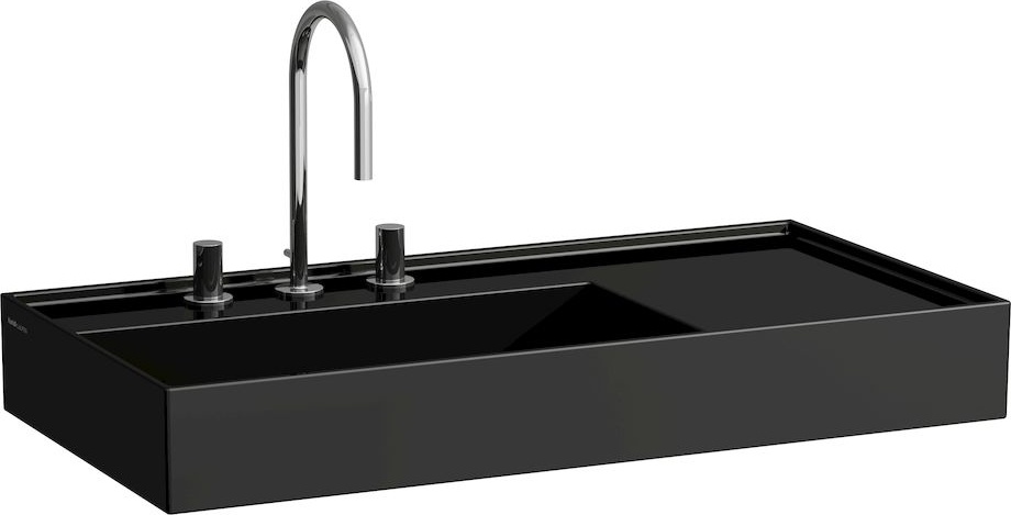 H8103387571581 Раковина, полочка справа, со специальным скрытым сливом LAUFEN PRO - Вид №11