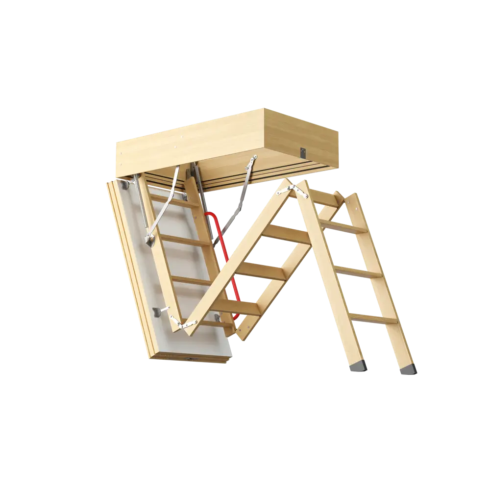 Лестница чердачная складная с секциями Ultra 70x120x300 см Santreyd STLM-2056561 - Вид №1