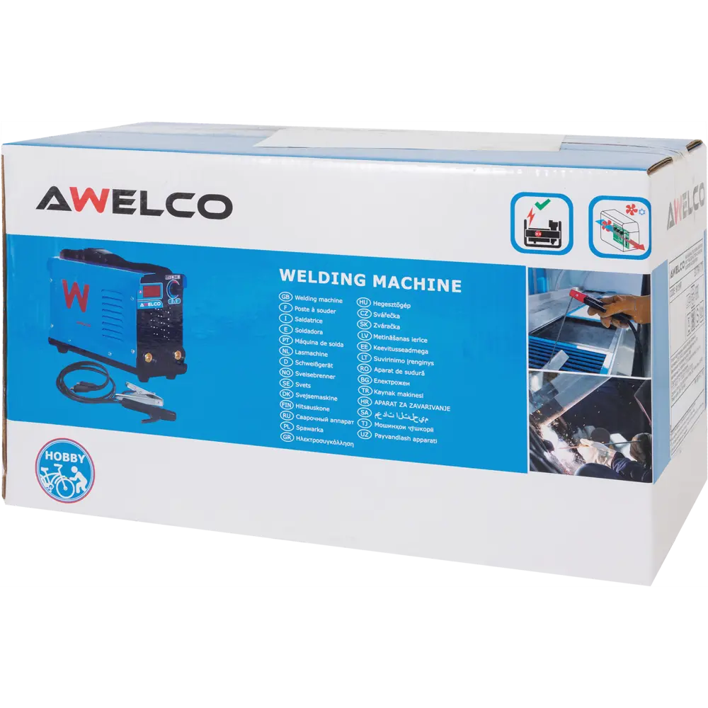 Сварочный аппарат инверторный Awelco Extra 170, 160 А, до 4 мм STLM-2120956 - Вид №4