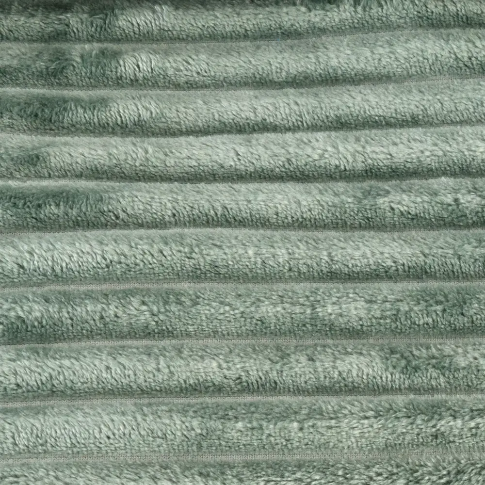 Плед "Trieste" 150x200 см фланель цвет серо-зеленый Santreyd STLM-2135908 - Вид №1