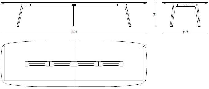 True Design Скамья из массива дерева для библиотек Wing sun-id-1375315 - Вид №27