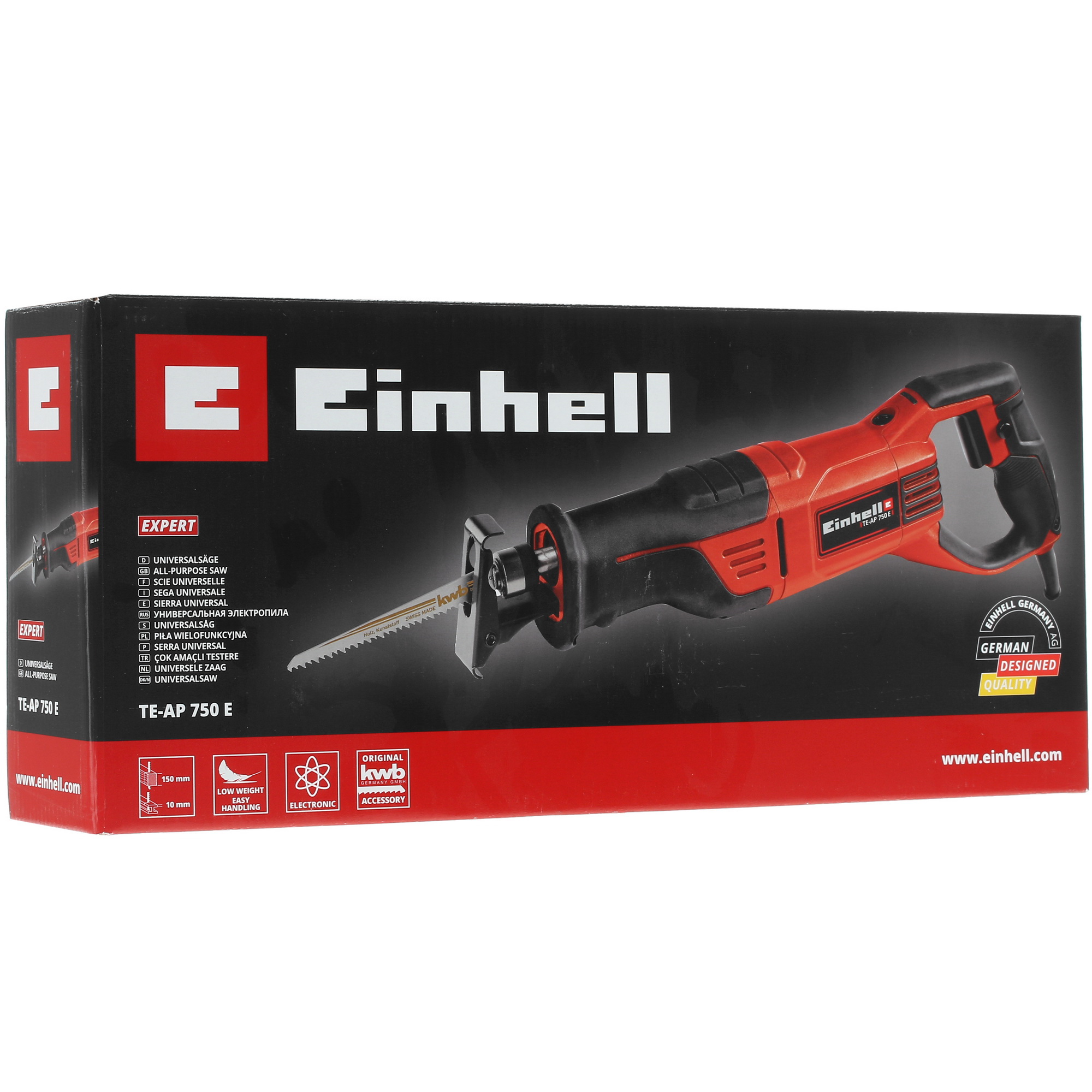 Сабельная пила Einhell TE-AP 750 E 5308596 STDN-0149126 - Вид №6