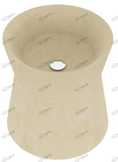 Ab3 Подвесная раковина настенная овальная PIMAR  белая 