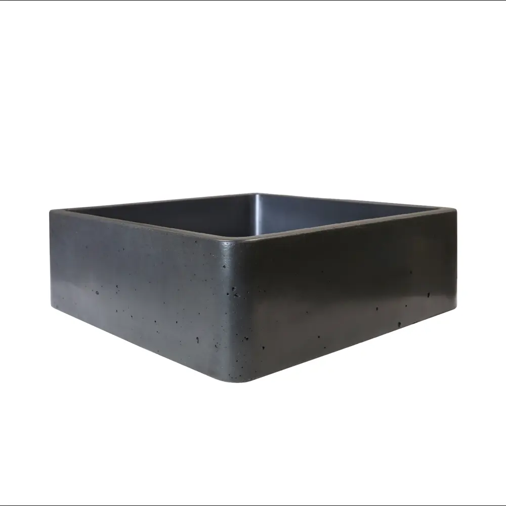 Раковина Square накладная 36x36 см цвет черный матовый Santreyd STLM-2146871 - Вид №2