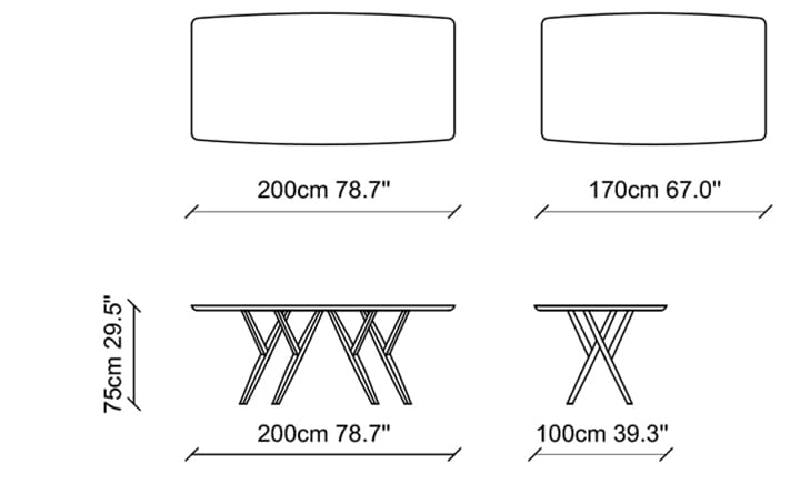 Деревянный прямоугольный обеденный стол NDESIGN глина ARCH-00106733 - Вид №4