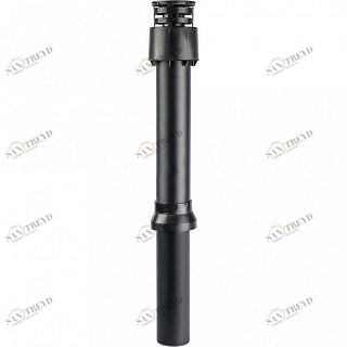 Вертикальный дымоход с оконечником STOUT 60/100  для конденсационных котлов SCA8610010111