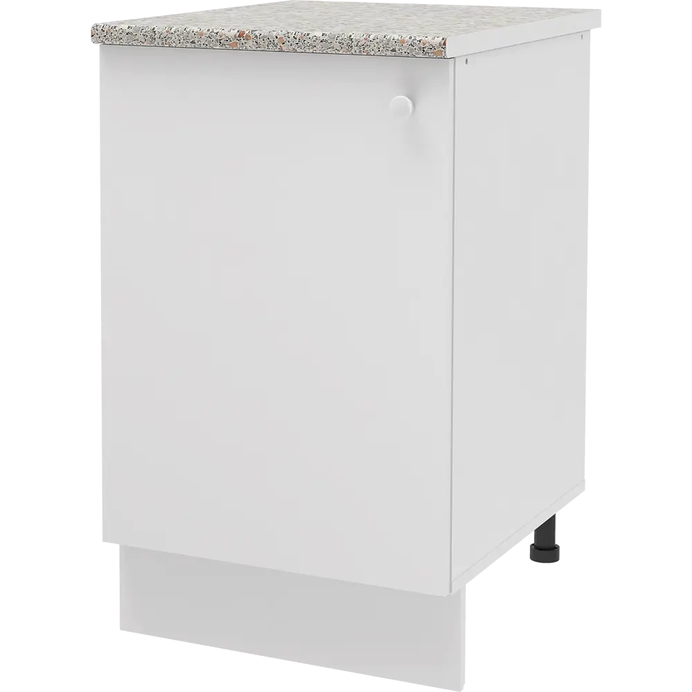 Шкаф напольный «Бэлла» 83.7x50 см, ЛДСП, цвет белый Santreyd STLM-2162329 - Вид №1