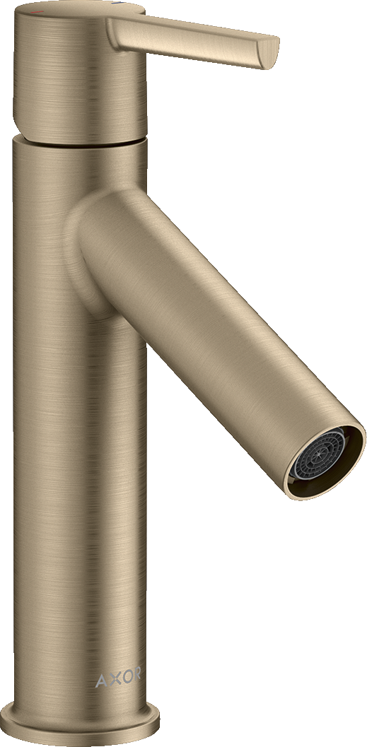 10003820 Смеситель для раковины 100, однорычажный, со сливной ручкой, AXOR STARCK