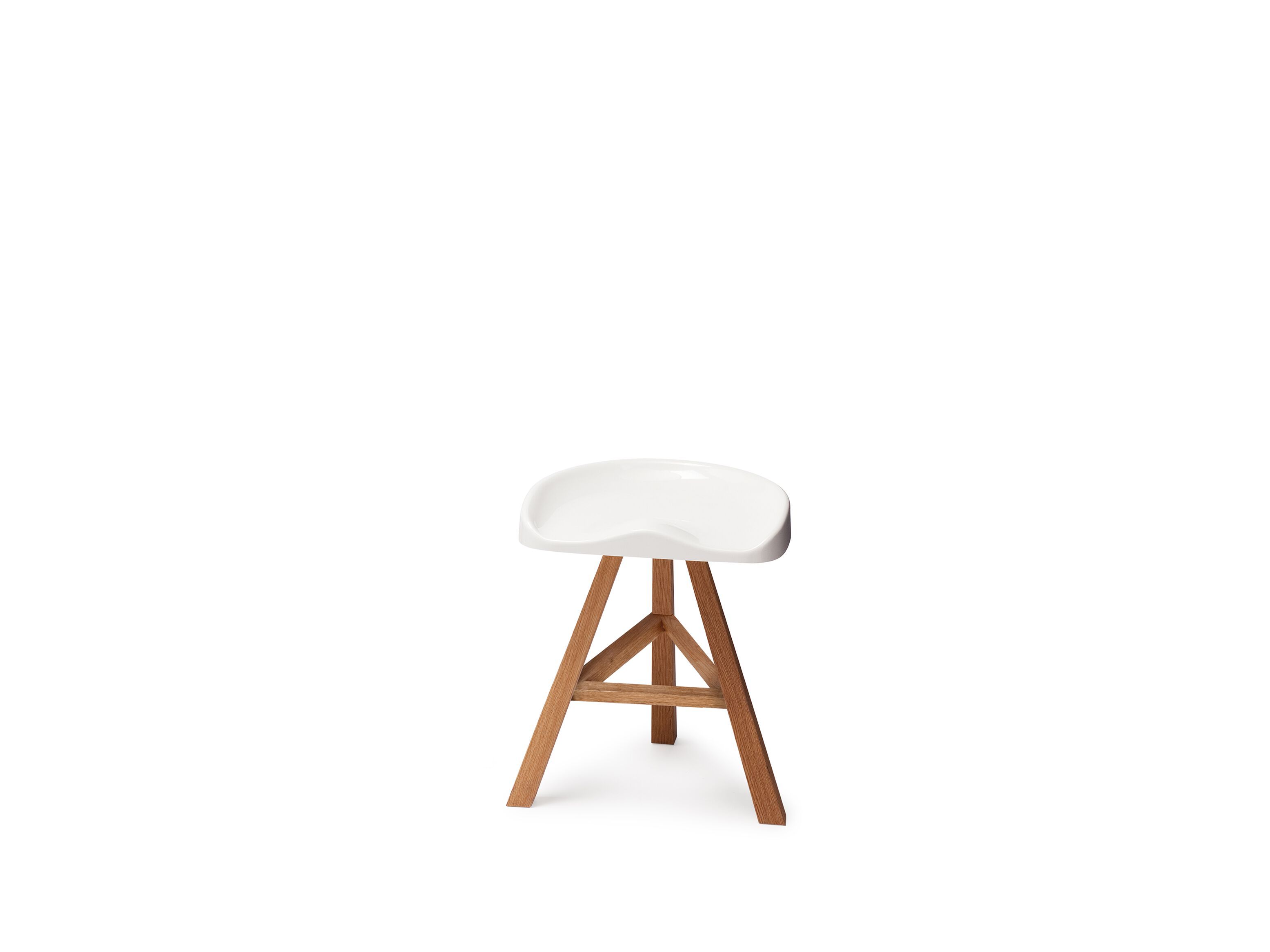 Низкий стул из дуба и акрила Established&Sons Heidi ARCH-00046761 - Вид №2