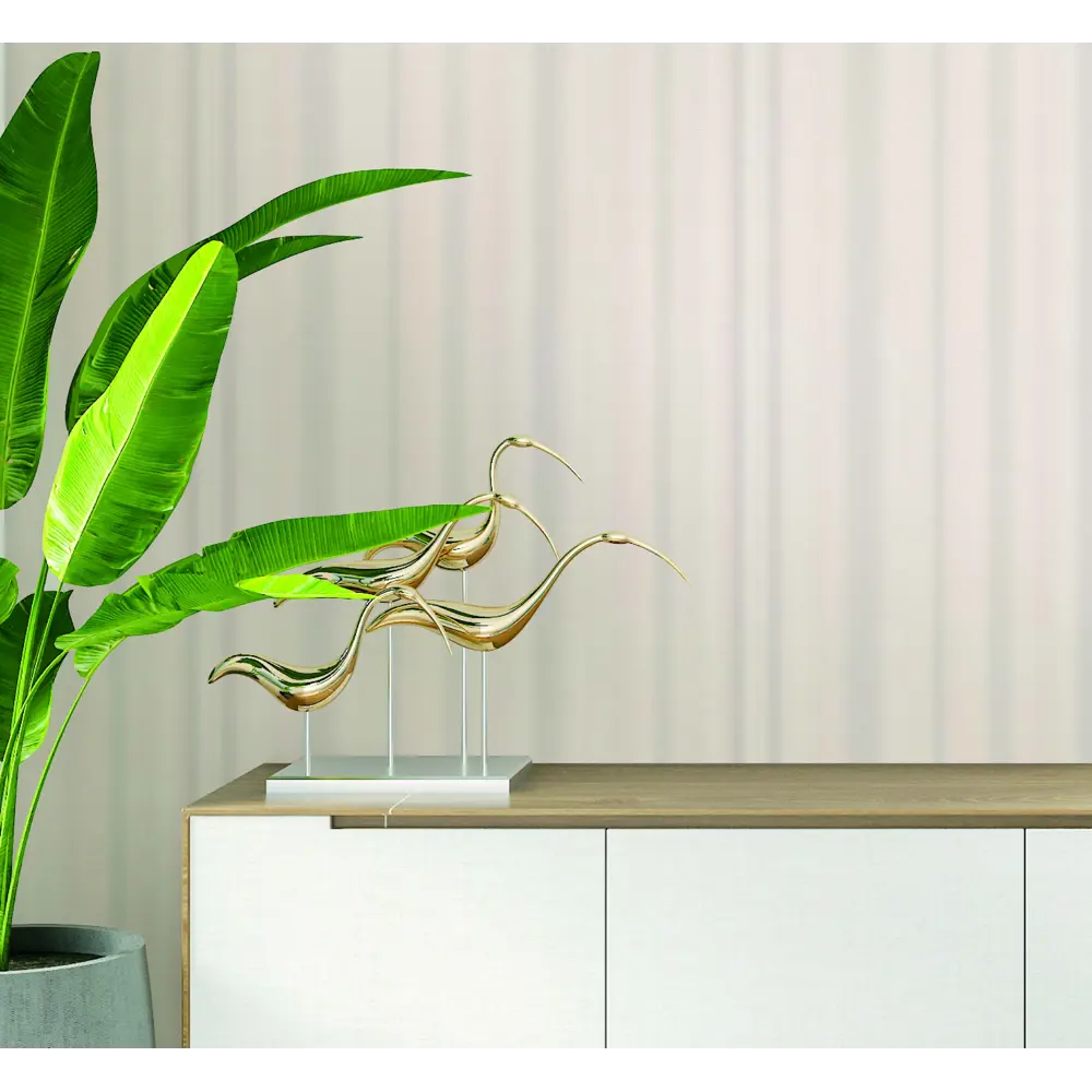 Обои флизелиновые Ovk Design D.Langer Ave бежевый 1.06 м 10667-07 88915349 STLM-2162040 set 5 CURTAIN - Вид №3