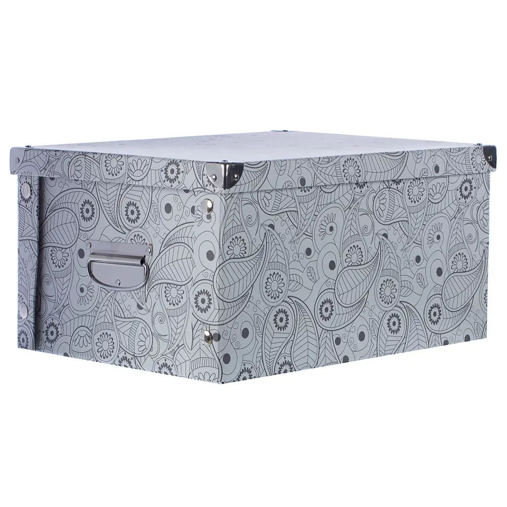 Коробка картонная 40x30x20 см узор STORIDEA STLM-2161602