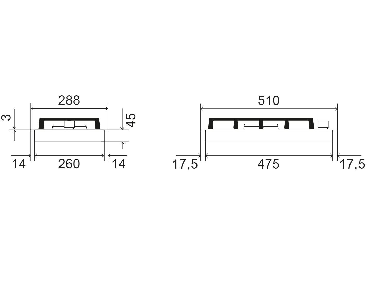 Газовая плита из нержавеющей стали Ilve Professional Plus ARCH-00087542 - Вид №2