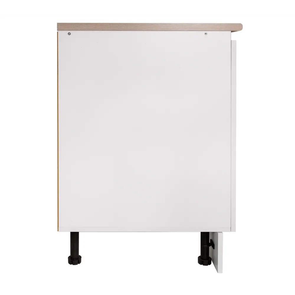 Кухонный шкаф напольный Миус 60x85x60 см ЛДСП цвет белый Santreyd STLM-2182176 - Вид №5