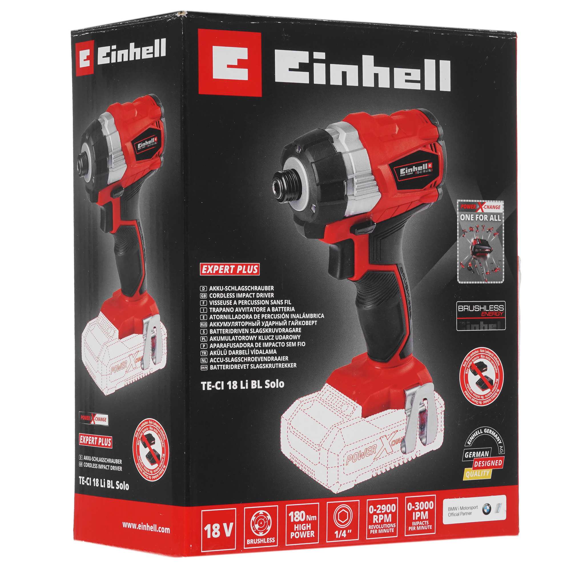 Винтоверт Einhell PXC TE-CI 18 Li Brushless-Solo Power X Change 18V , Без ЗУ, Без АКБ 5311681 STDN-0142655 - Вид №6