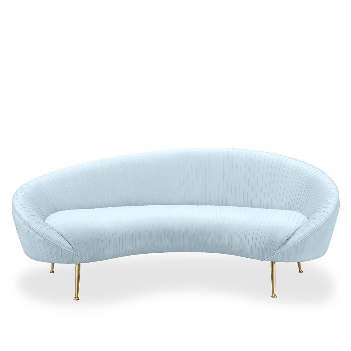 700471-82 ABHIKA ДИВАН KELLY PLISSE ' LT.BLUE 