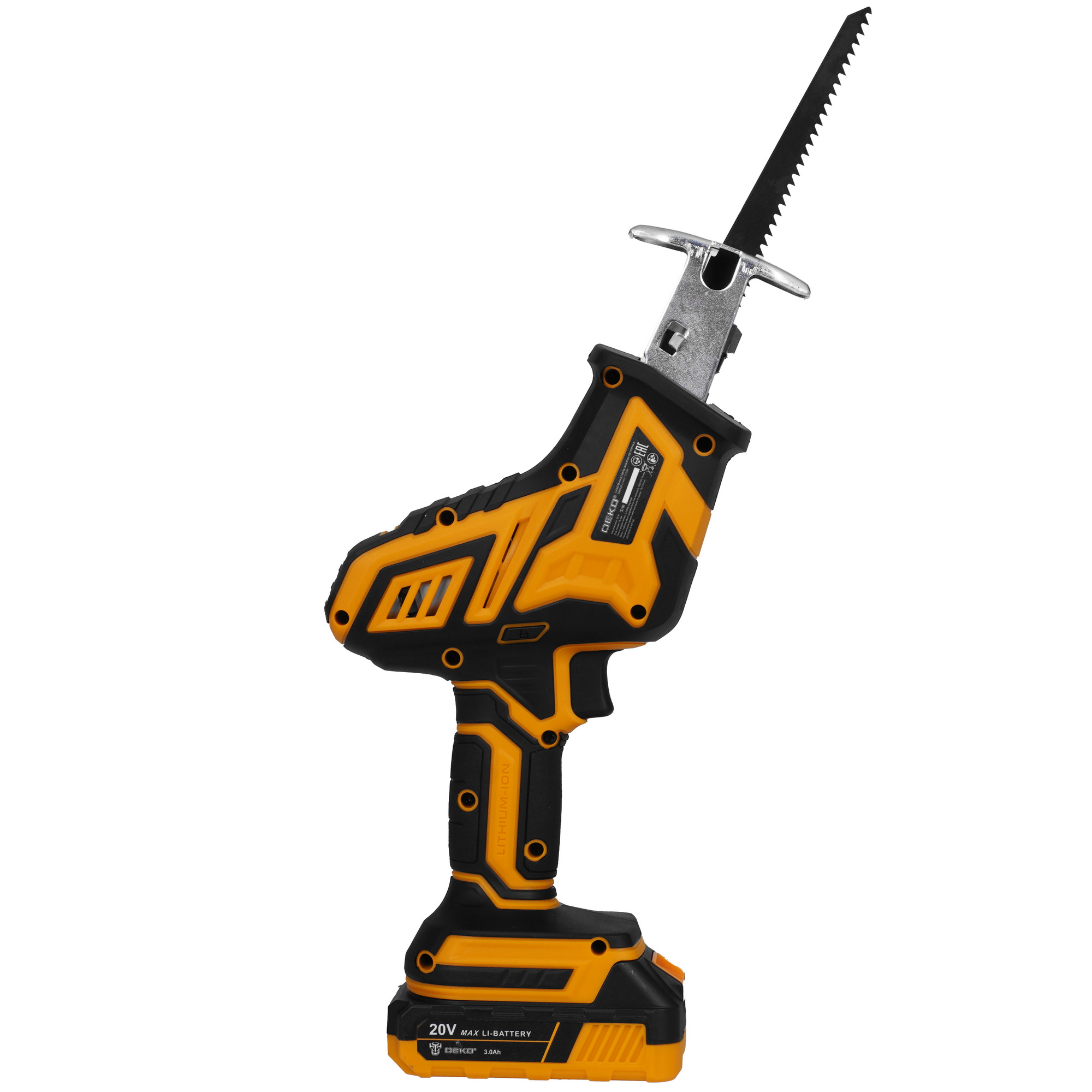 Сабельная пила DEKO DKRS20-Li-ion UNV 20V 9200192 STDN-0130020 - Вид №1