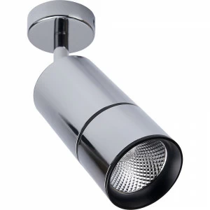 Спот потолочный светодиодный накладной 19,5 см хром 4000K AL526 41188 FERON  00-3955717 Хром