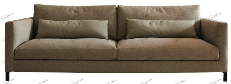 Verzelloni Секционный диван со съемным чехлом из ткани Hampton sun-id-1511617