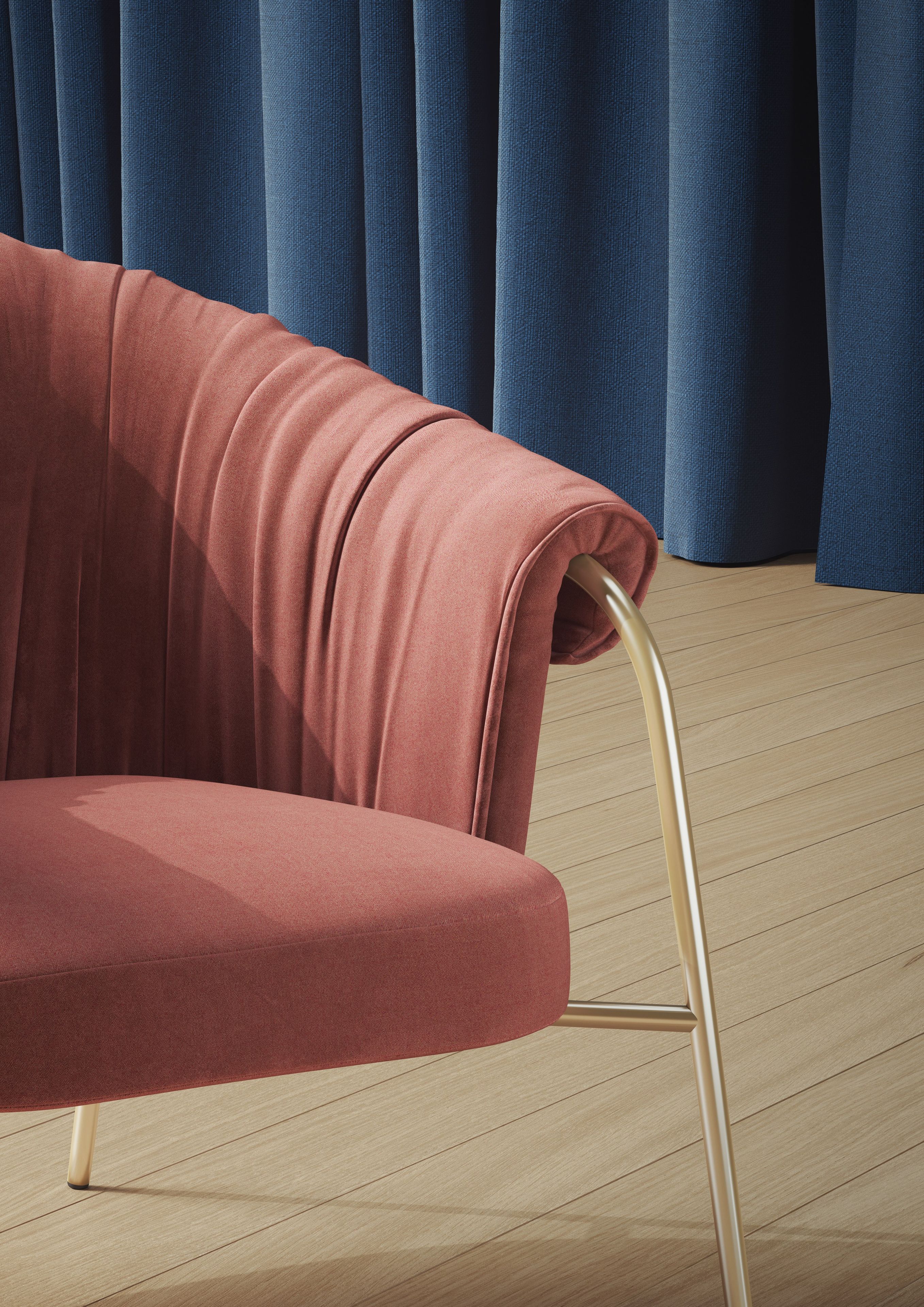 Тканевое кресло ALMA DESIGN лестница ARCH-00048910 - Вид №6