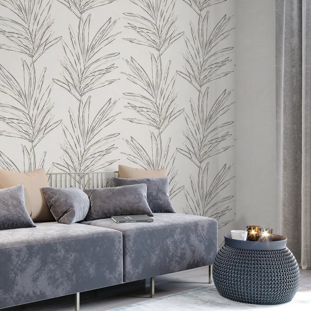 Обои флизелиновые Palitra Life Ipanema бежевые 1.06 м PL72066-21 STLM-2152589 - Вид №2